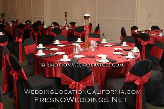 Red And Black Wedding 