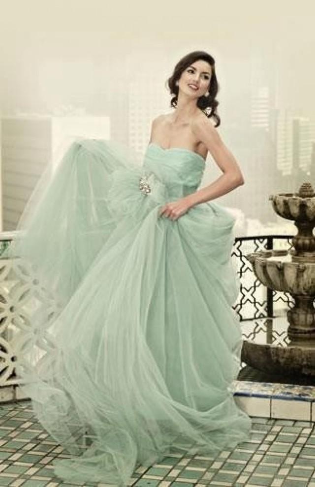 Great Mint Color Wedding Dress of the decade Learn more here 