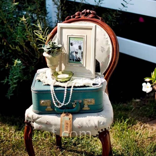wedding photo - Weddings - Vintage Suitcases