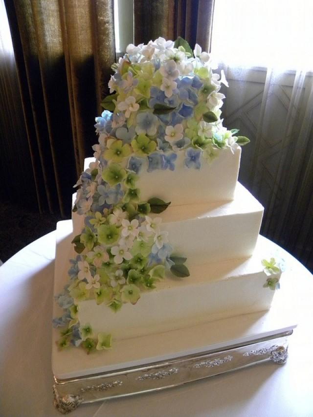 Wedding Cakes  Hydrangea Cake 2064518  Weddbook