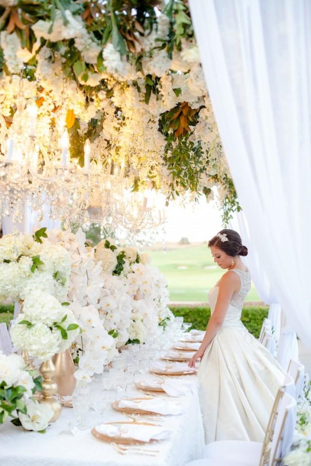 wedding photo - Glamorous Garden Inspiration