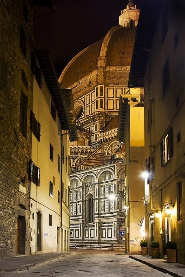wedding photo - Florenz in der Nacht, Italien