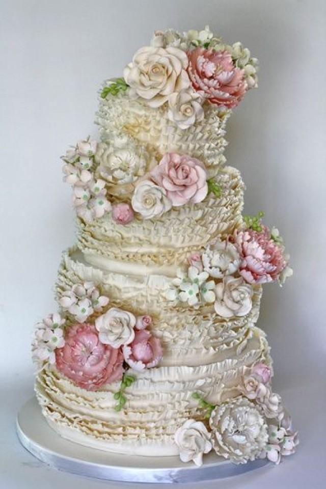 wedding photo - ♥ Romantically Decadent Cake 