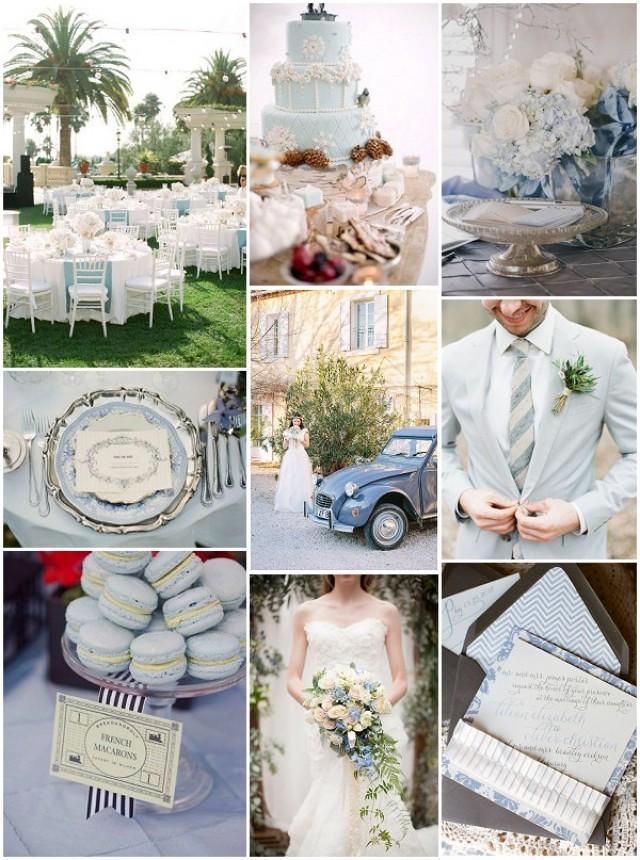 Powder Blue Wedding Ideas - Weddbook