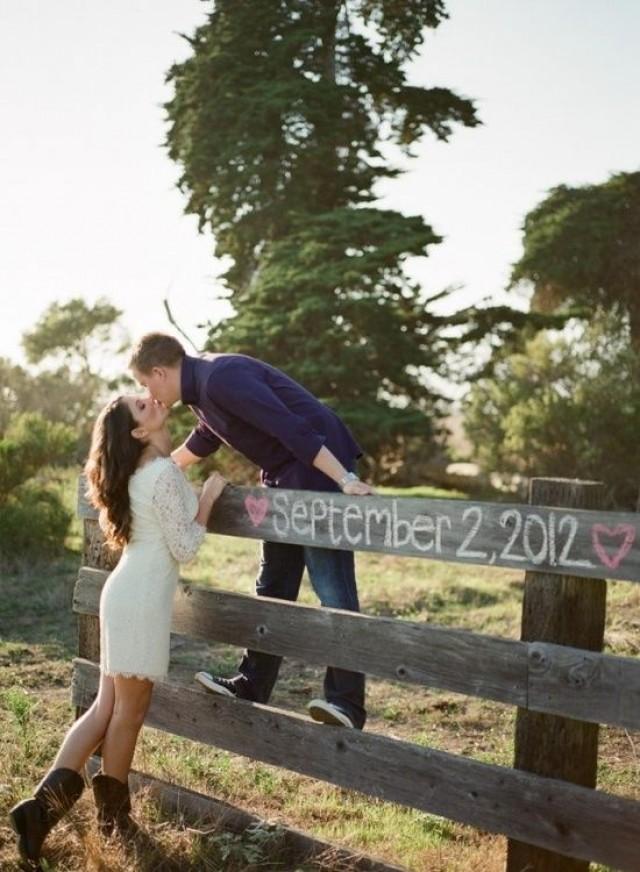 wedding photo - Some Creative *Save The Date* Ideas