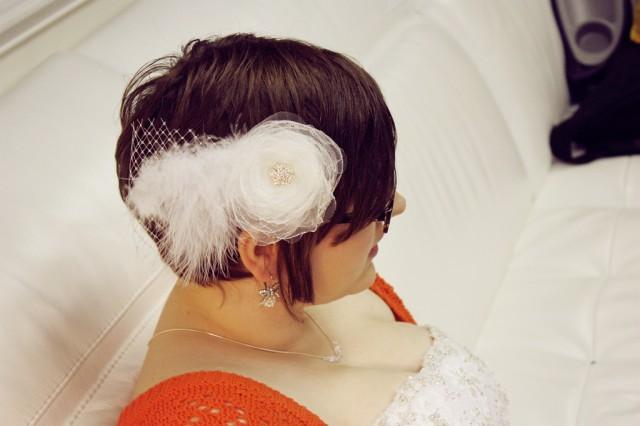Wedding Fascinators For Short Haired Brides Weddbook