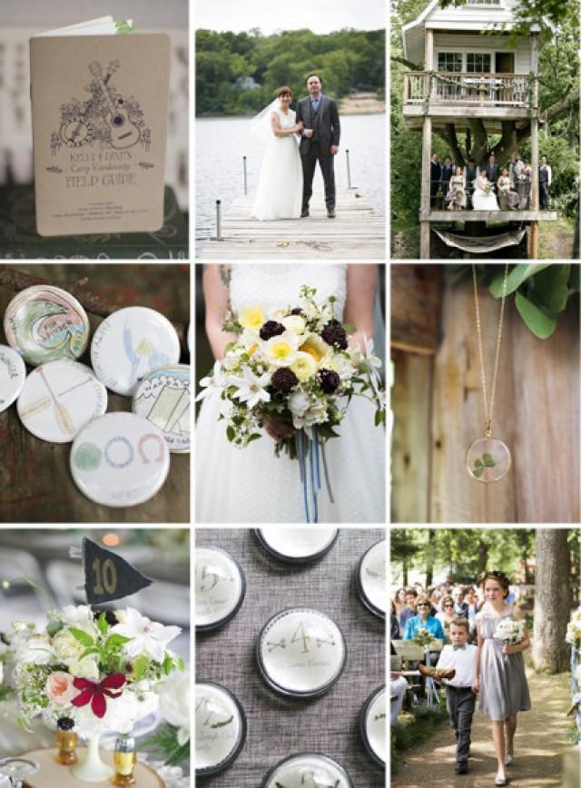 A Midwest Camp Wedding With Loads Of Charm The Bride S Guide
