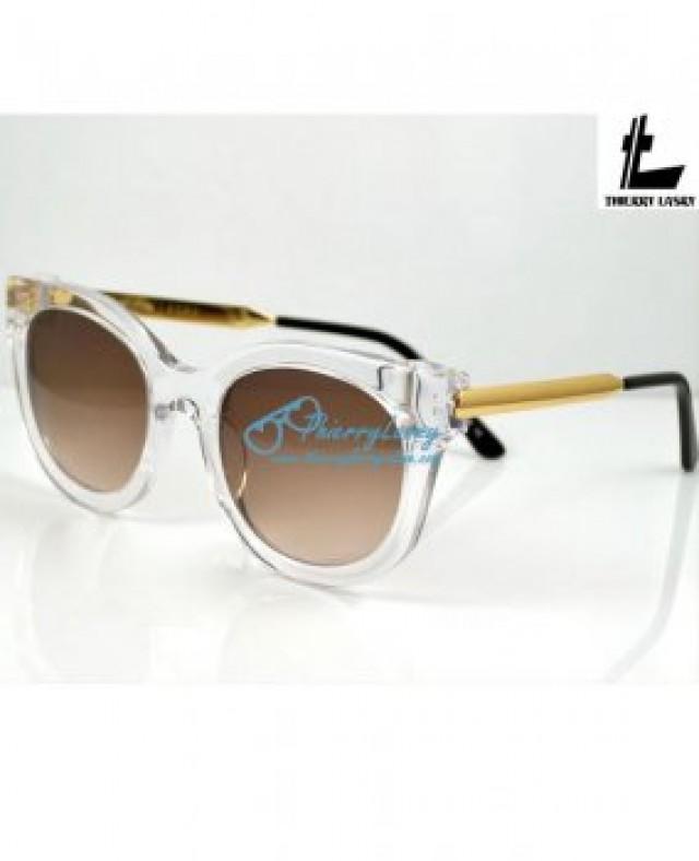wedding photo - Thierry Lasry LIVELY 00 Clear Frames Sunglasses