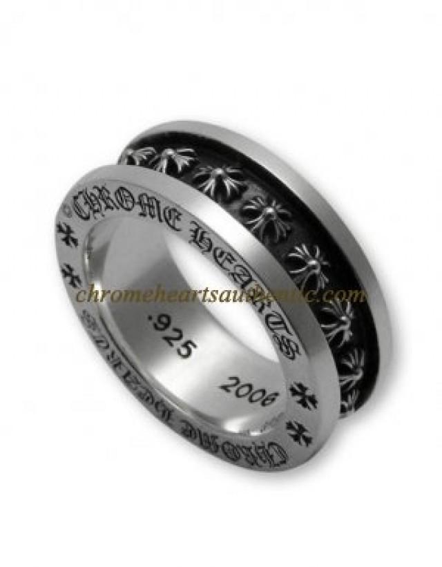 wedding photo - Chrome Hearts Mini Ch Plus Silver Ring For Sale