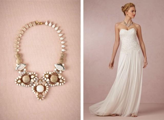 Bridal Bib Necklaces Make A Statement Weddbook