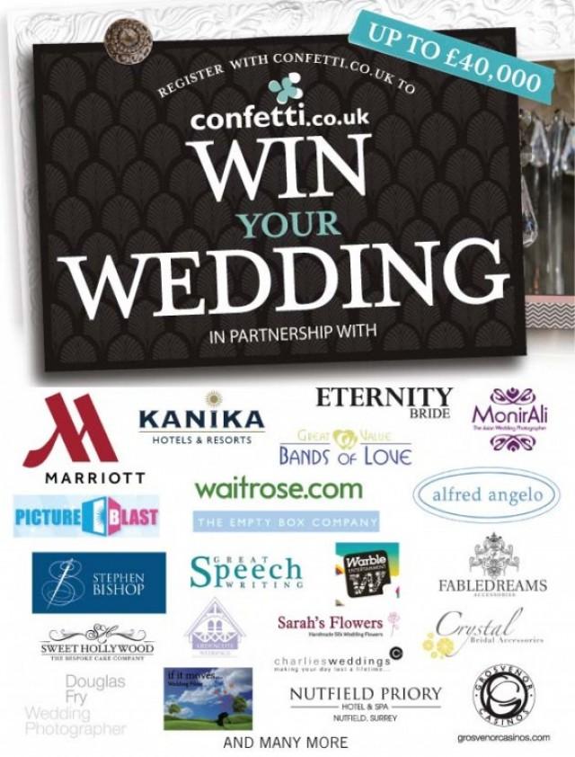 wedding photo - Win the £40,000 Wedding of Your Dreams from Confetti.co.uk!