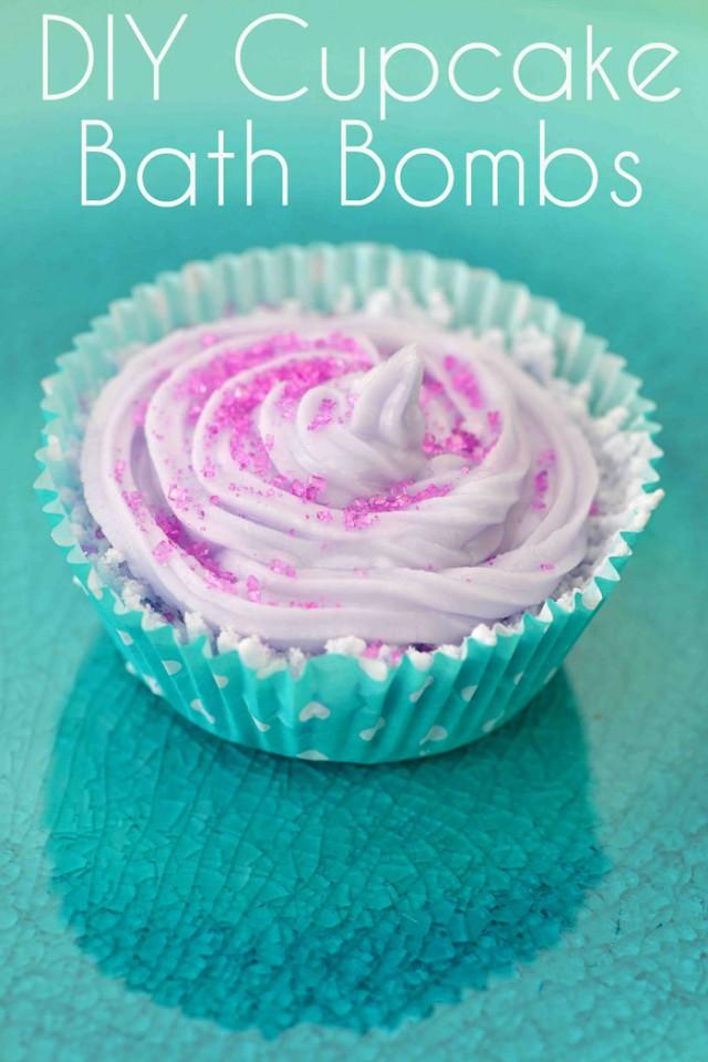 DIY Cupcake Bath Bombs Weddbook