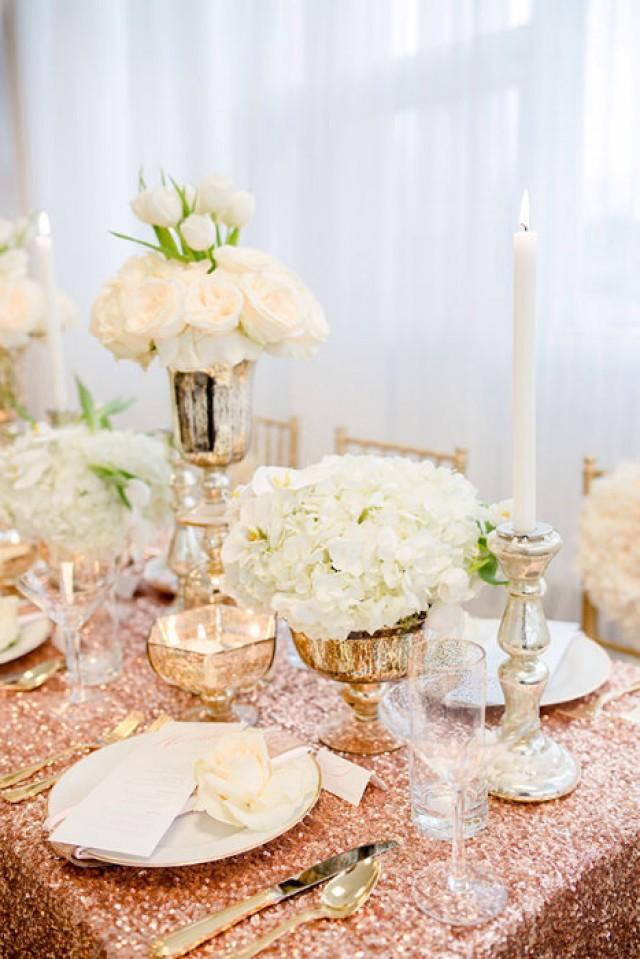 Wedding Decoration Ideas Rose Gold