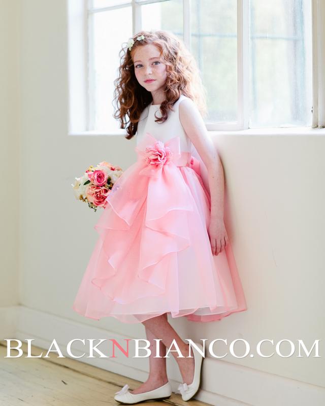 wedding photo - Cute Flower Girl Dress from Black n Bianco