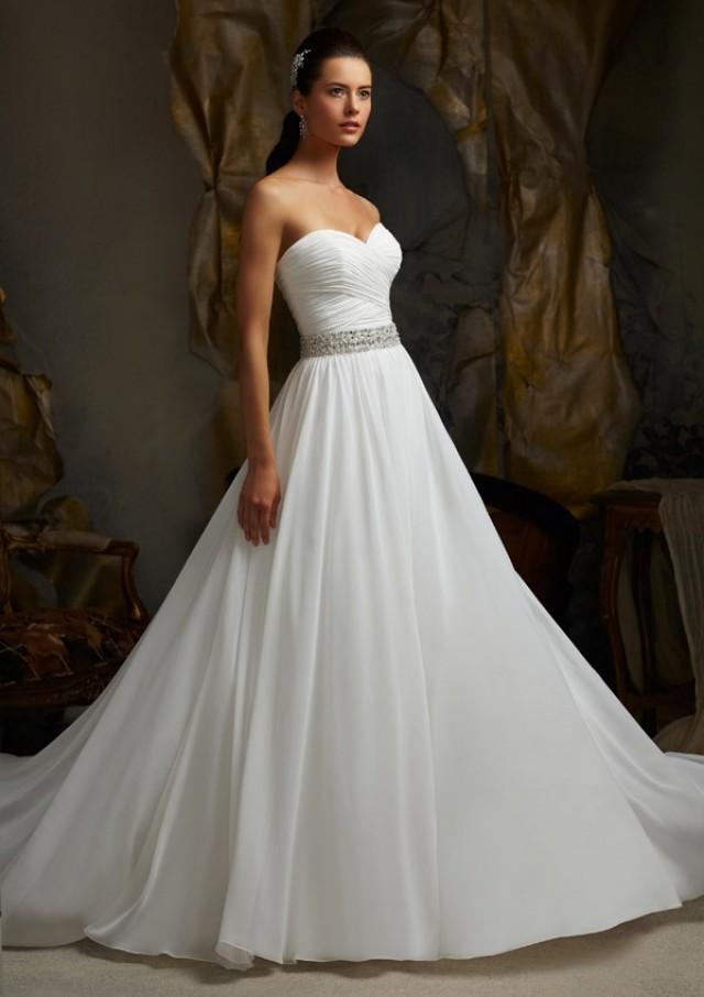 wedding photo - Wanweier - red and white wedding dresses, Hot Delicate Chiffon Online Sales in 58weddingdress