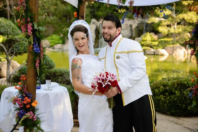 Katlin & Vadim's Star Trek Jewish Wedding In A Garden Katlin & Vadim's Star Trek Jewish Wedding In A Garden