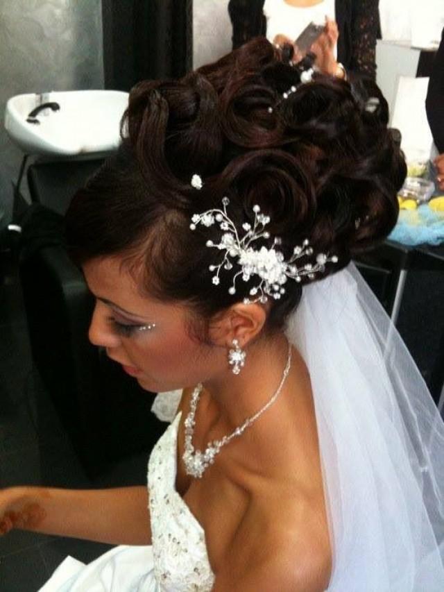 wedding photo - Cheveux nuptiale de mariée