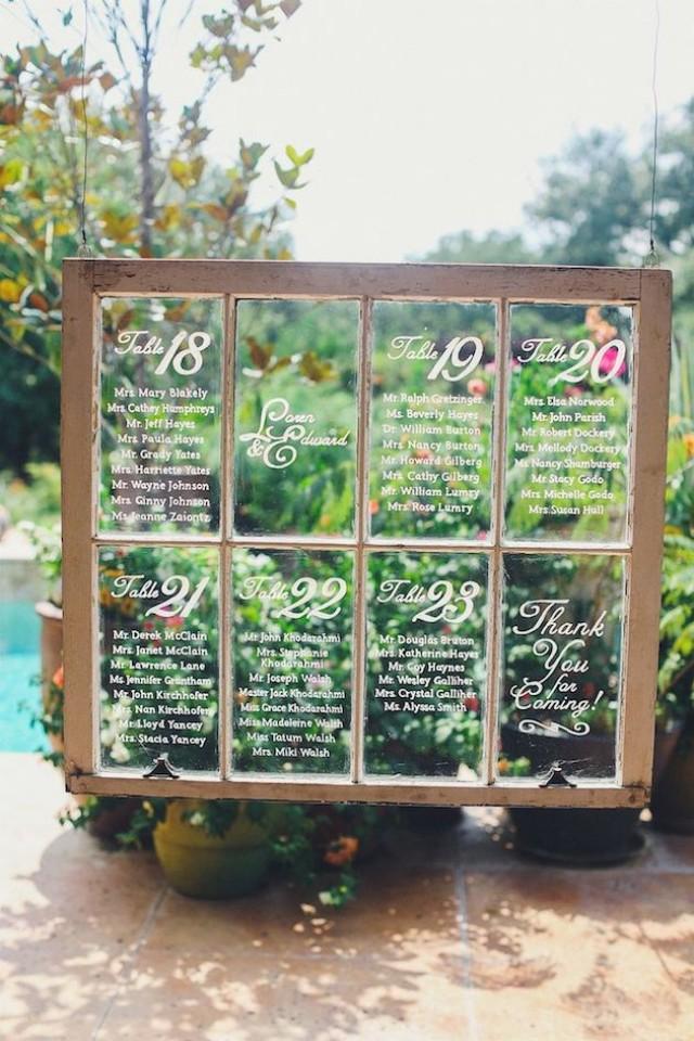 15 Unique Seating Charts | Bridal Musings Wedding Blog - Weddbook