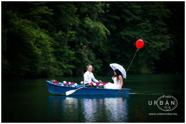 wedding photo - Lake Hámor