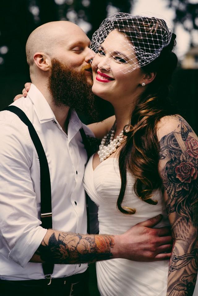 pin up style wedding