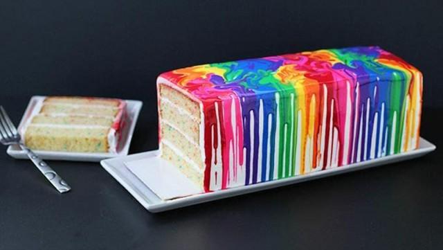 How To Make Melted Rainbow Cake Cooking Handimania Weddbook