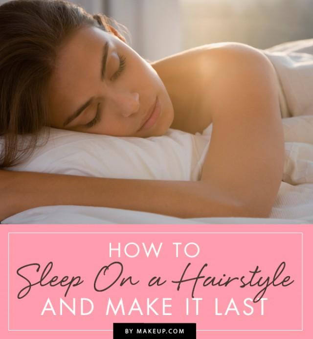 How To Sleep On A Hairstyle (and Make It Last) Weddbook