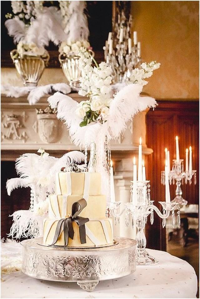 wedding photo - Great Gatsby Wedding Inspiration At Chateau Challain