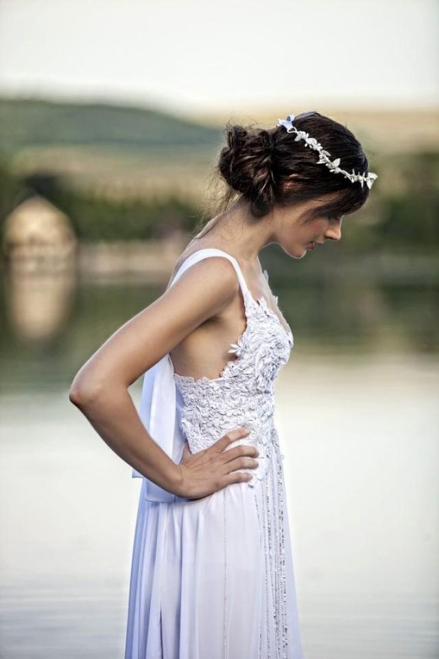 wedding photo - Wedding Boho White Dress