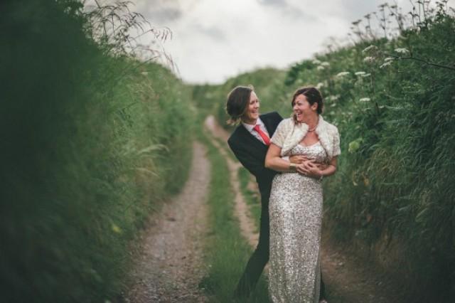 Lovely Lesbian Barn Wedding Sarah Sibley Weddbook