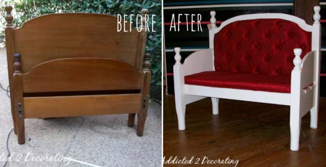 How To Make Headboard And Footboard Bench Diy Crafts