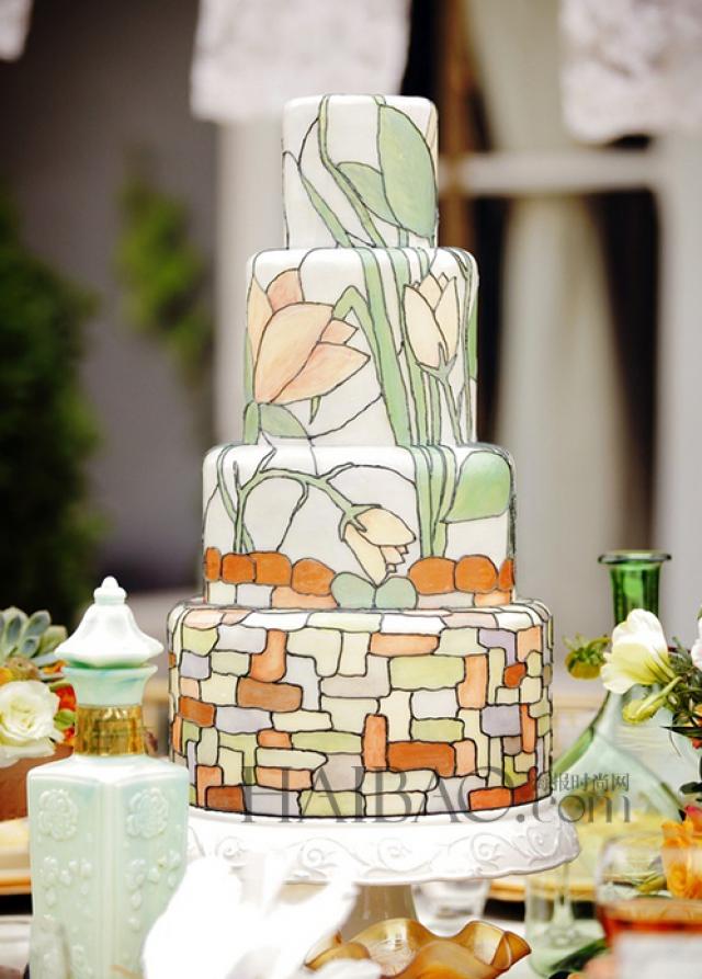 wedding photo - Wedding cake