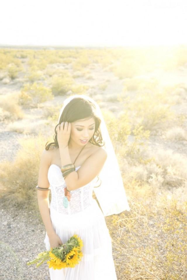 A Free Spirited Bridal Boudoir Shoot In The Nevada Desert