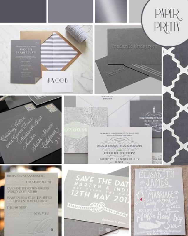 wedding photo - Bridal Inspiration Boards #45 ~ Fifty Shades Of Grey…