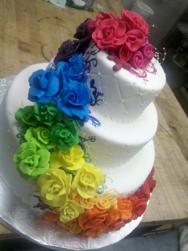 wedding photo - cake