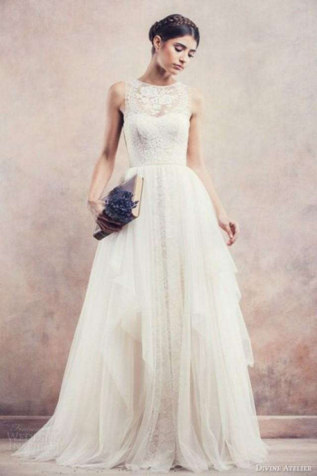 23 Stunning High Neckline Wedding Dresses Weddingomania Weddbook