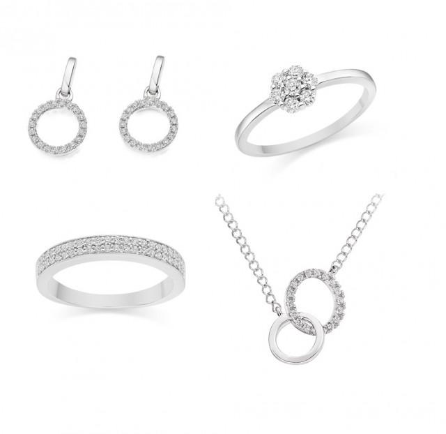 wedding photo - Diamond Jewellery for your Winter Wedding or Christmas Party