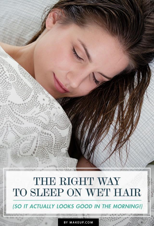 The Right Way To Sleep On Wet Hair So It Actually Looks Good In The Morning Weddbook The Right Way To Sleep On Wet Hair So It Actually Looks Good In The Morning Weddbook