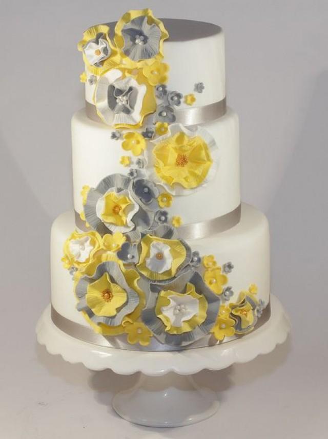 wedding photo - Yellow Cake Ideas & Inspirations