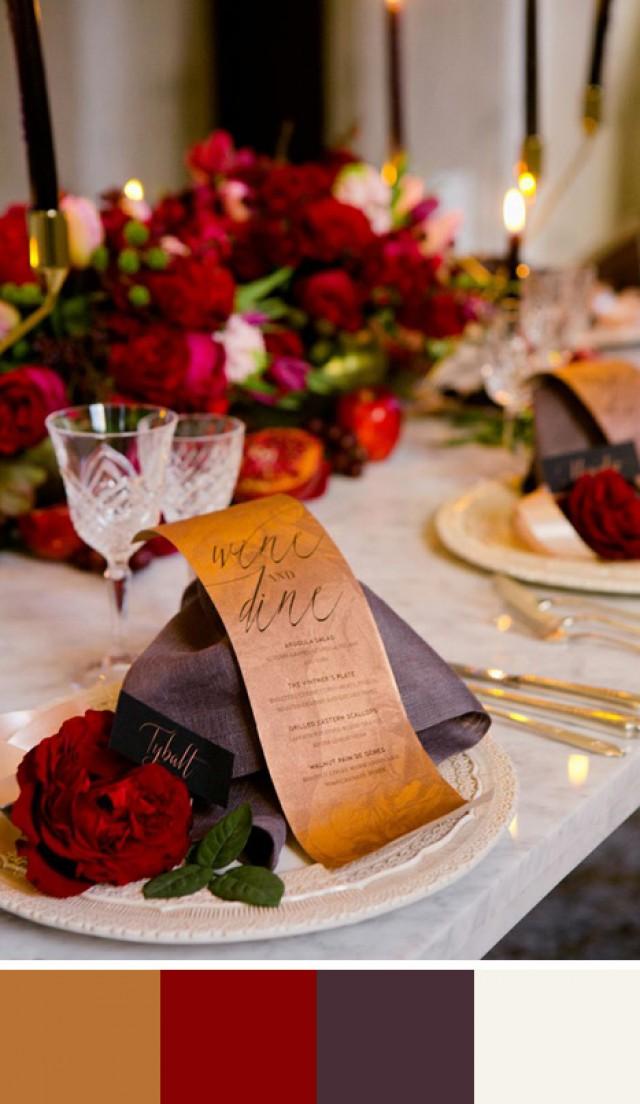 5 Copper Color Palettes For Your Wedding Day Weddbook