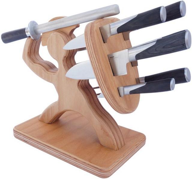 How To Make Soldier Knife Block Diy Crafts Handimania Weddbook