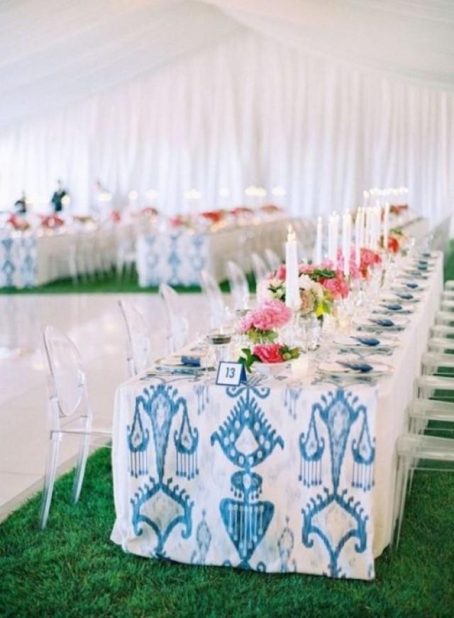 26 Trendy Printed Tablecloth Wedding Inspirational Ideas