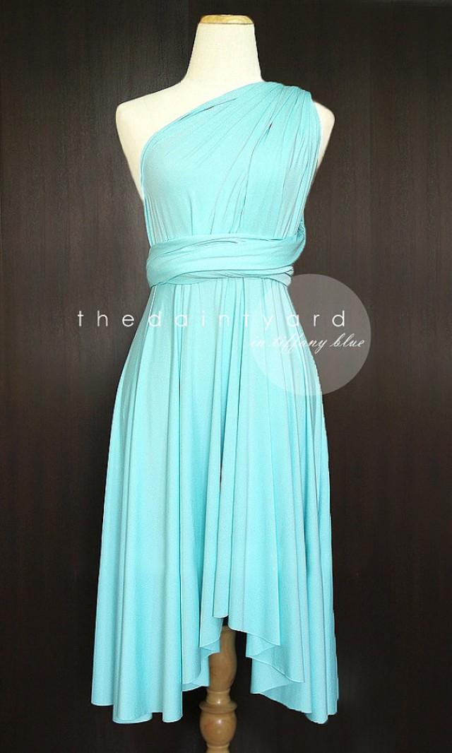 tiffany-blue-bridesmaid-convertible-dress-infinity-dress-multiway ... tiffany-blue-bridesmaid-convertible-dress-infinity-dress-multiway ...