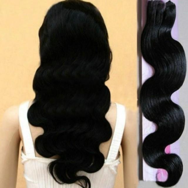 wedding photo - Hair Extension /High Quality Human Hair 26 inch Body Wave 100% Virgin Indian Hair