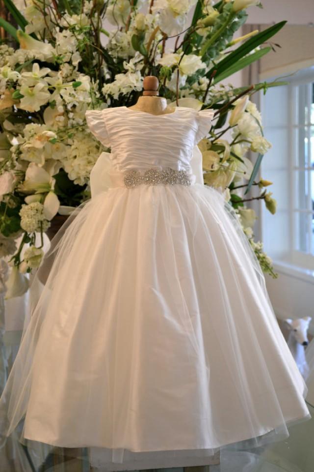 Christening Dress, Baptism Dress, Flower Girl Dress, Baby ...