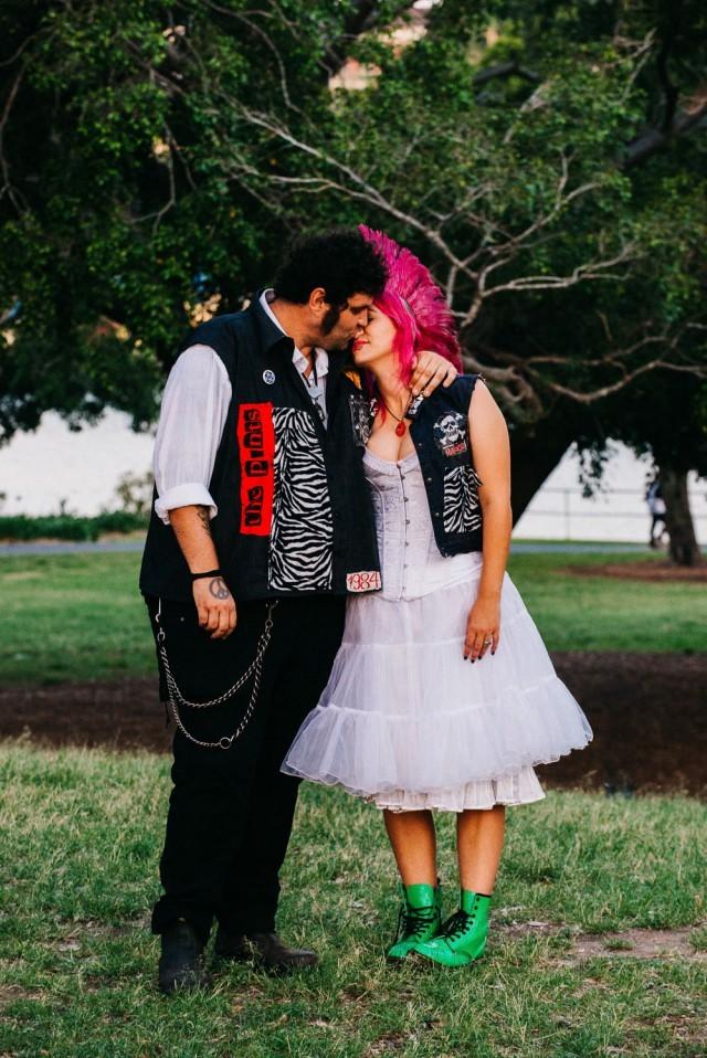 The Punk Wedding To End All Punk Weddings Weddbook