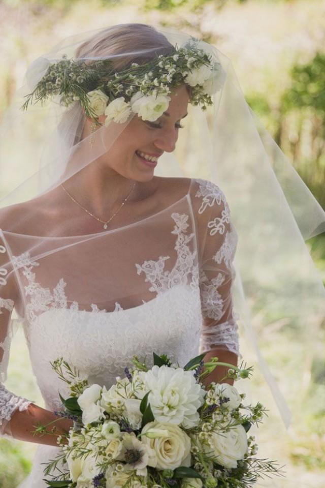 wedding photo - Polish-British Wedding With Lace, Tea, And Pretty Blooms!