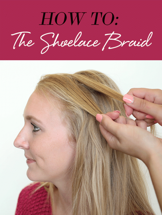 How To Do A Shoelace Braid Weddbook