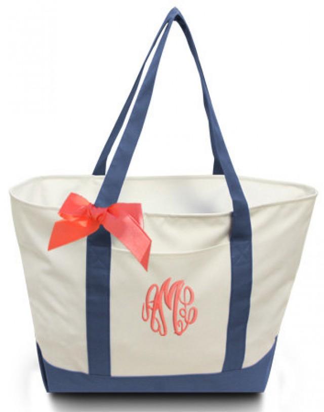 -giant-boat-tote-with-ribbon-bow-extra-large-monogrammed-beach-bag ... -giant-boat-tote-with-ribbon-bow-extra-large-monogrammed-beach-bag ...