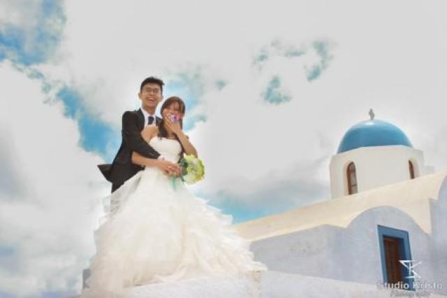 wedding photo - Santorini Weddings