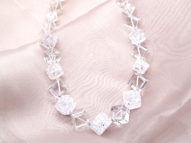 wedding photo - Crystal Quartz Necklace